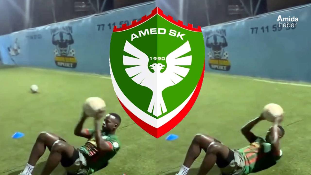 Ülkesinde Amedspor formasıyla antrenman yapan yabancı kim?