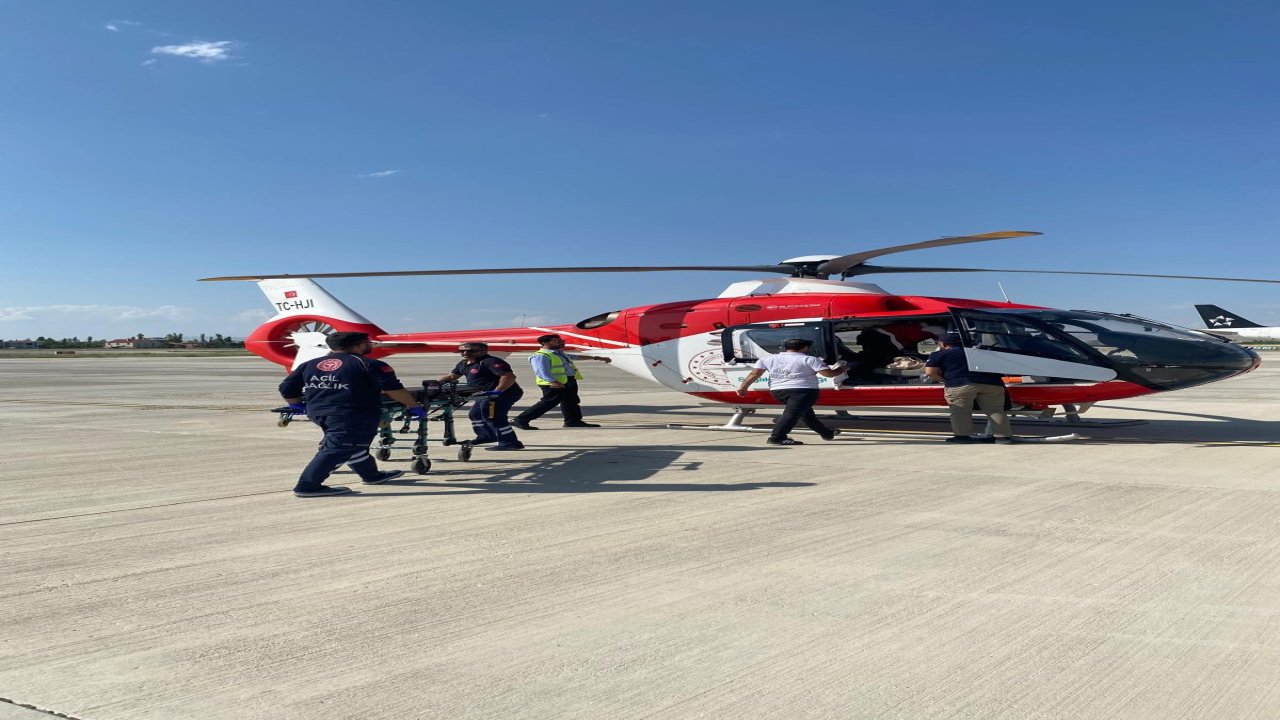 Helikopterli sevk: Van'da 17 yaşındaki hasta için seferberlik