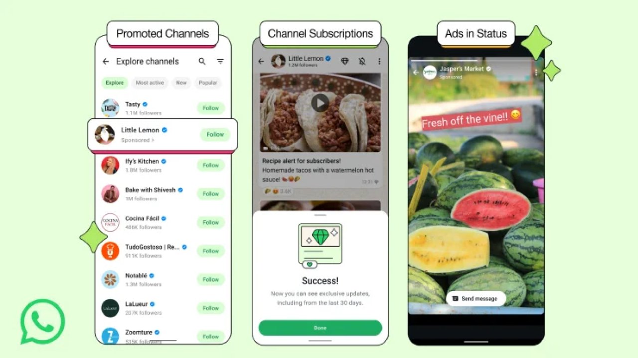WhatsApp reklam gösterecek