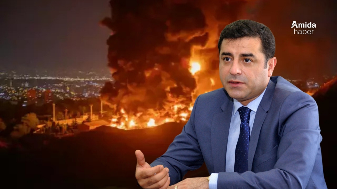 Demirtaş’tan mesaj var: İran’a operasyon durmalı