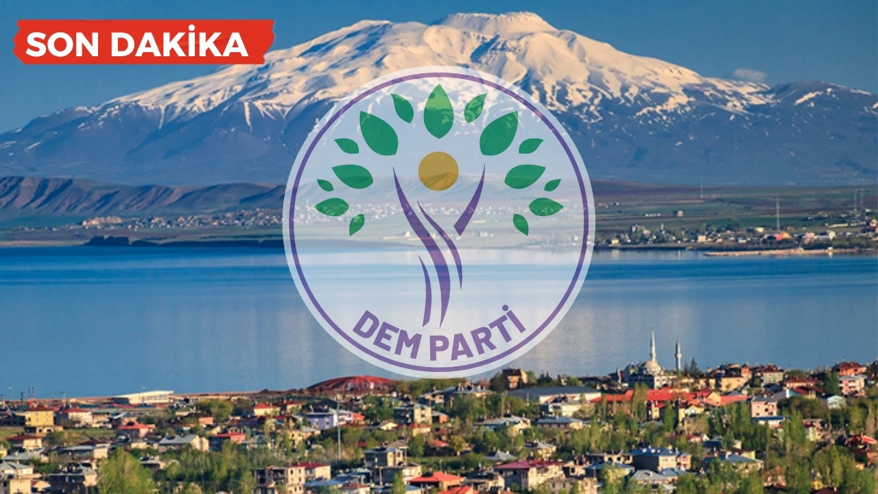 Van’da DEM’li Belediye başkanı istifa etti