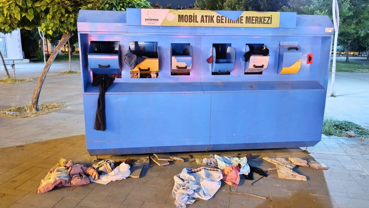 Diyarbakır’a yakışmayan görüntü: Talan ettiler