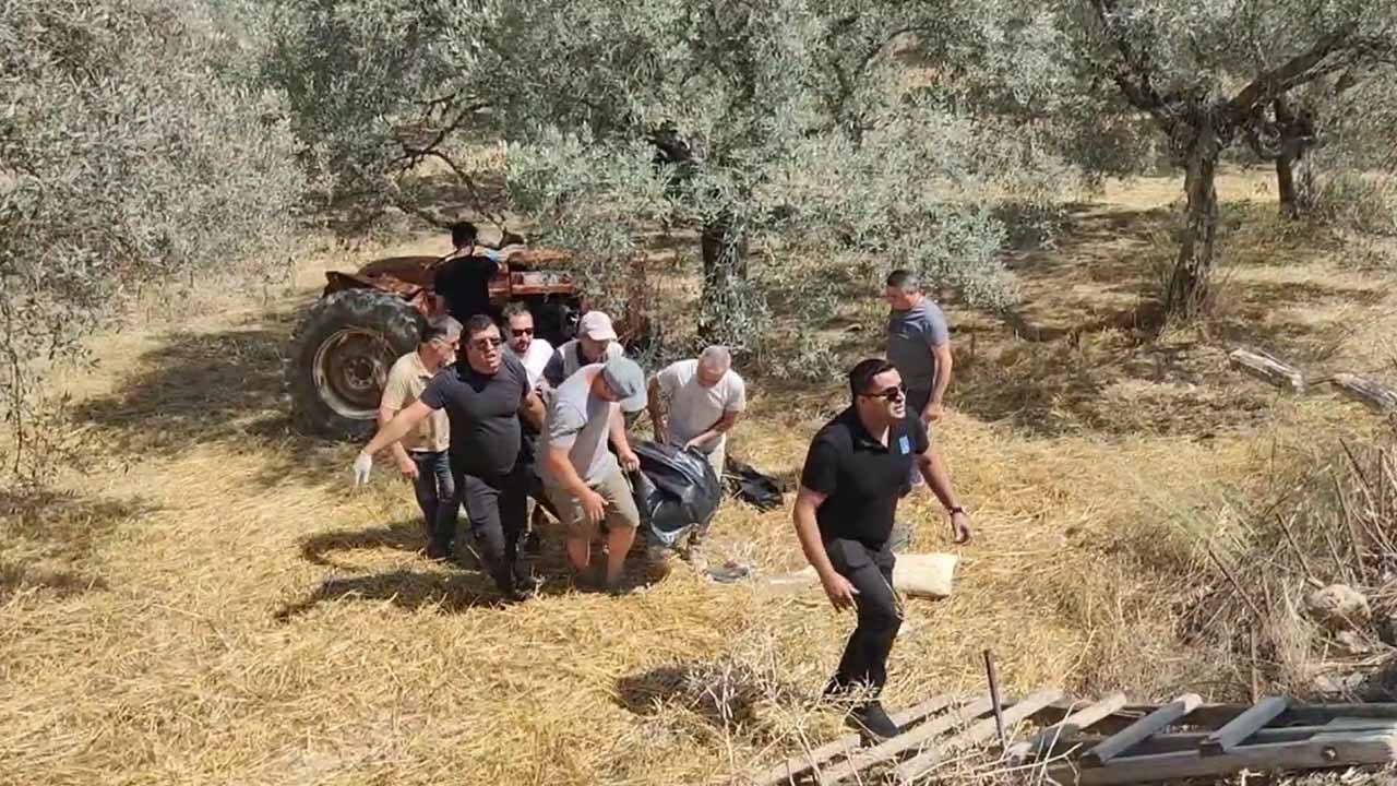 Devrilen traktörün altında kalan sürücü yaşamını yitirdi
