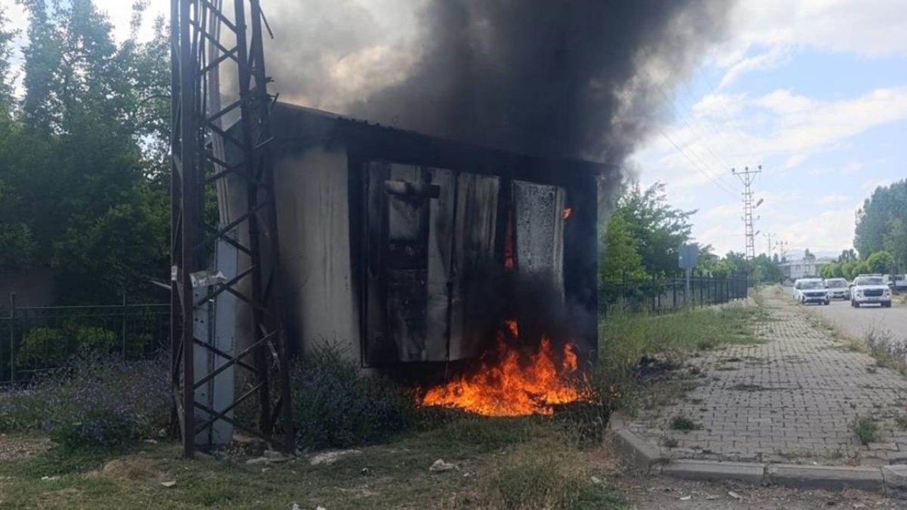 Van’da trafo yandı: Mahalleliler elektriksiz kaldı
