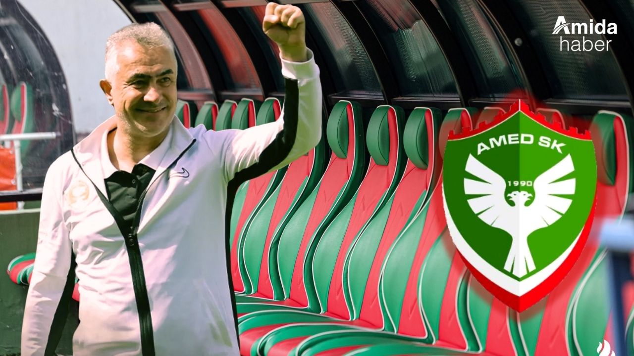 Amedspor’un yeni teknik direktörü iddialı konuştu