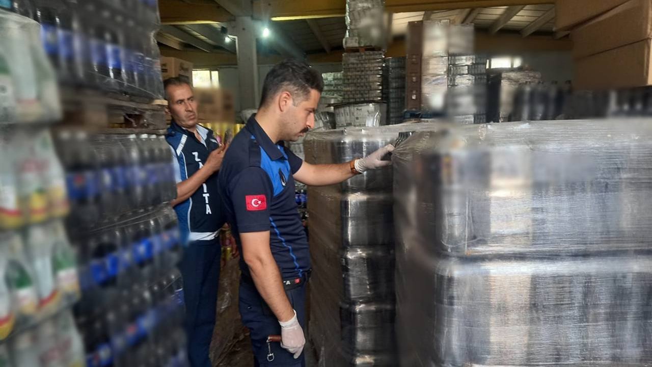 Mardin’de 5 bin 370 adet gıda ürünü imha edildi