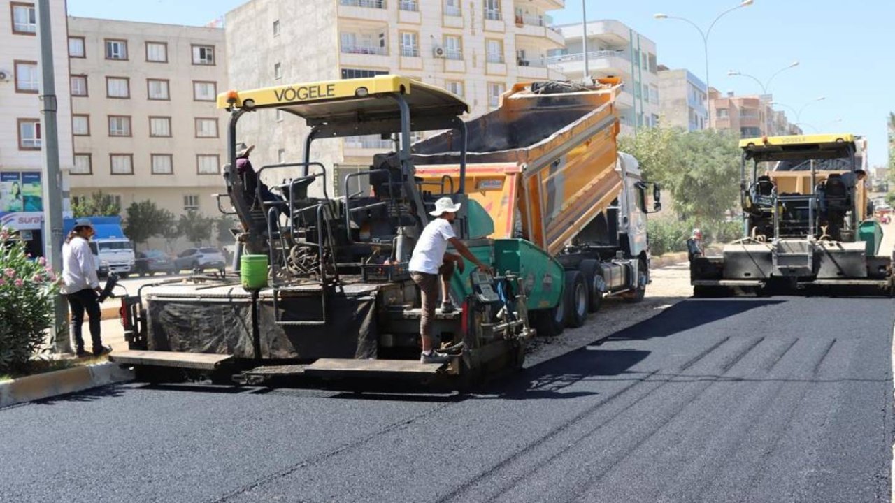 Şanlıurfa’nın 13 ilçesi asfaltla buluşuyor