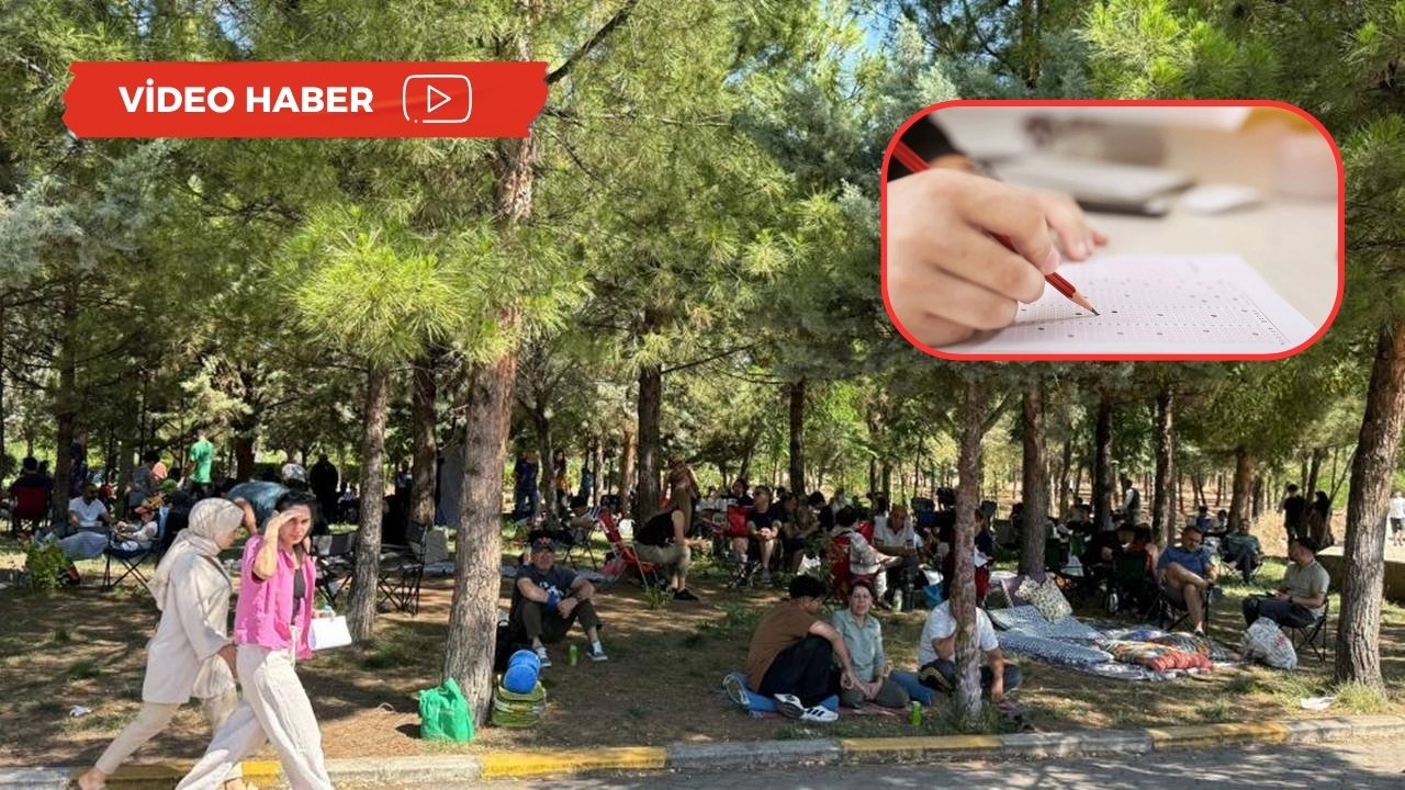 Diyarbakır'a YKS: Öğrenciler içeride aileler dışarıda terledi