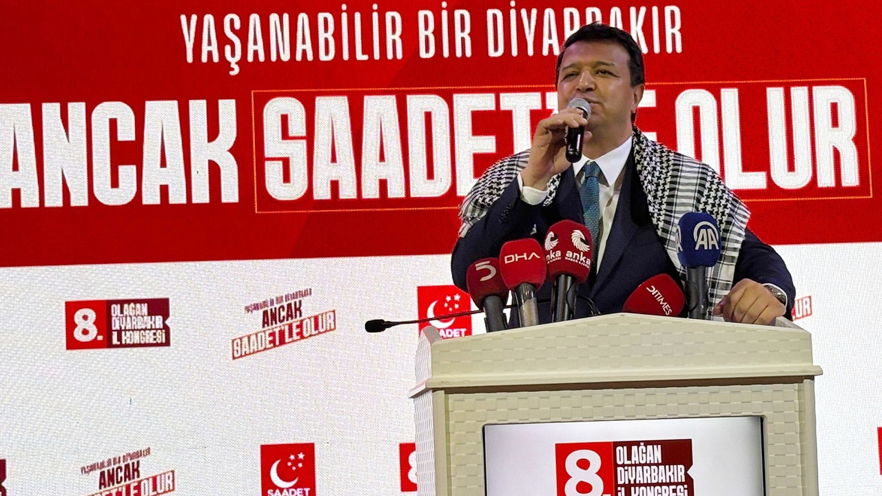 Saadet liderinden Diyarbakır’da Kürtçe selam: Amedspor’a destek, kayyıma tepki