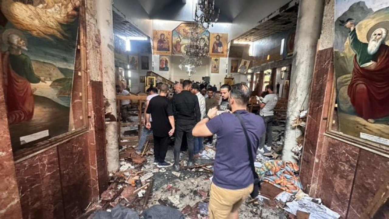 Suriye’nin başkenti Şam'da kiliseye intihar saldırısı: 15 ölü, onlarca yaralı