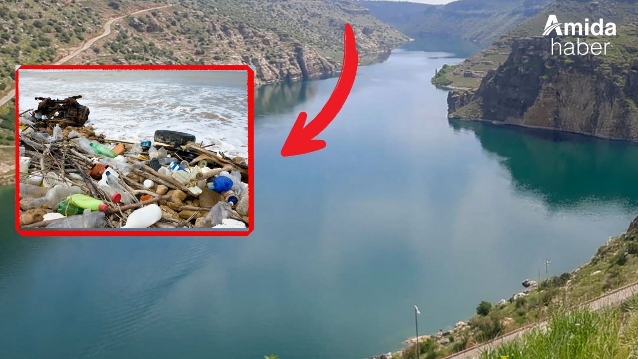 Diyarbakır'da gölden çıkanlar hayrete düşürdü!