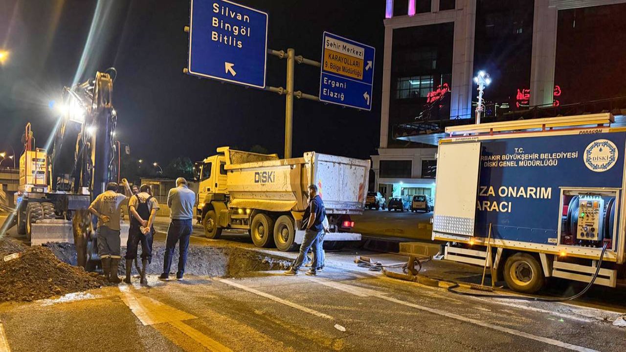 Diyarbakır’ ana iletim hattında arıza: DİSKİ’den acil müdahale