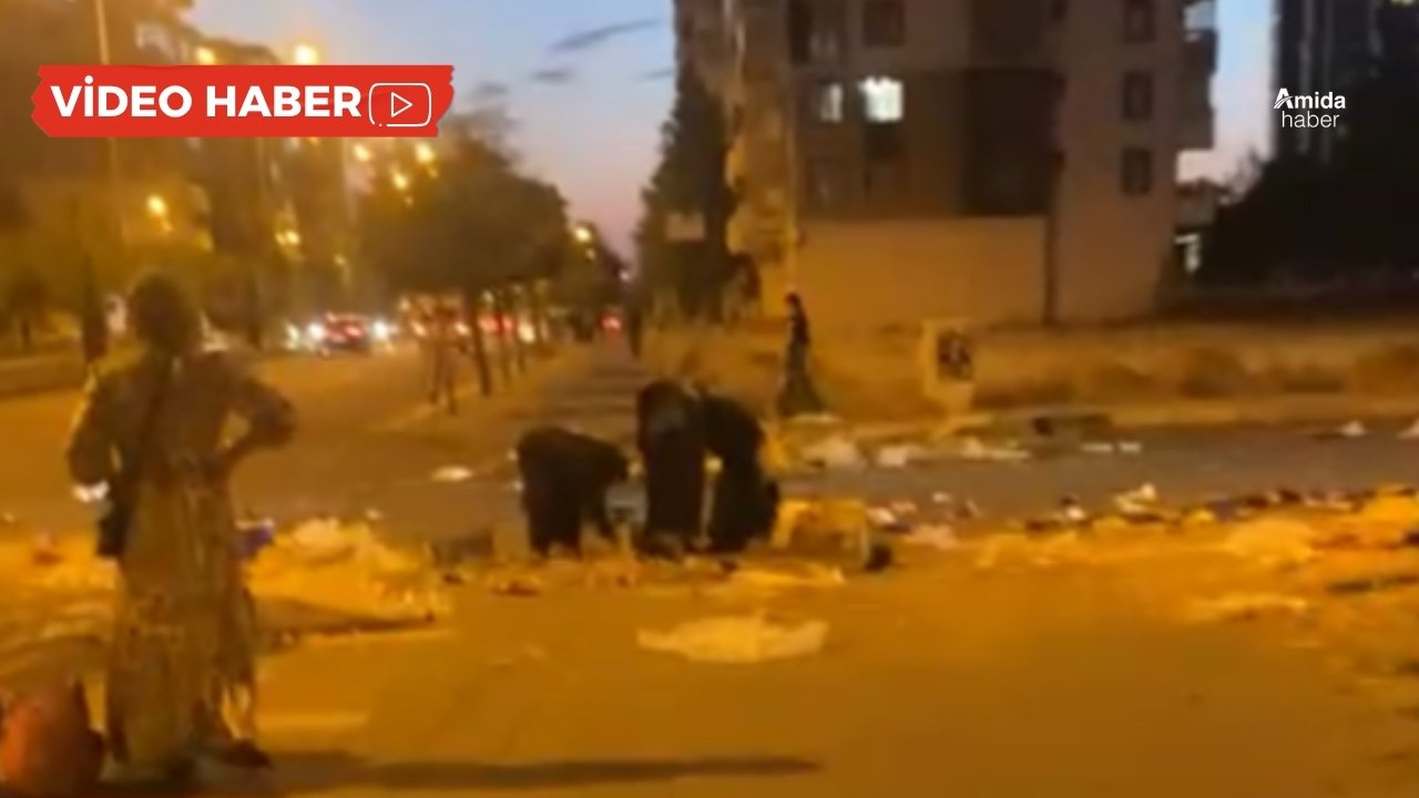 Diyarbakır’da utandıran görüntü: Çöpten sebze topladılar