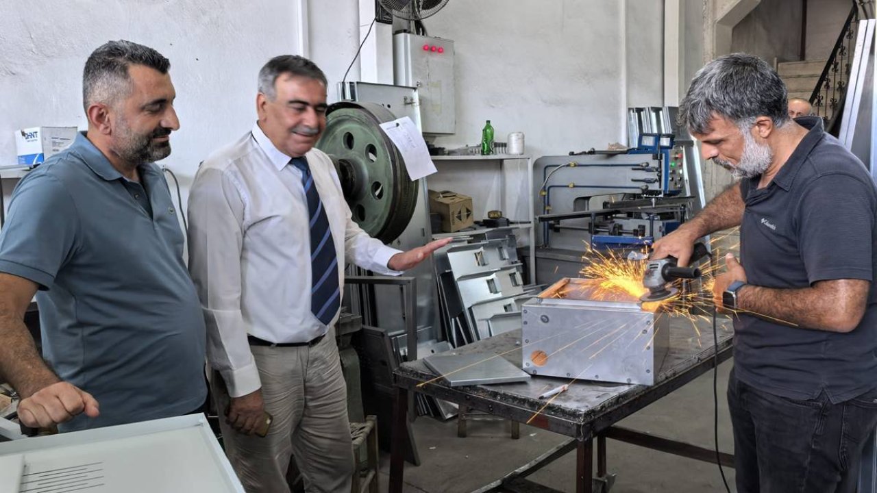 Diyarbakır’da Metal İşleri Sanayi Sitesi üyeleri kongreye gitti