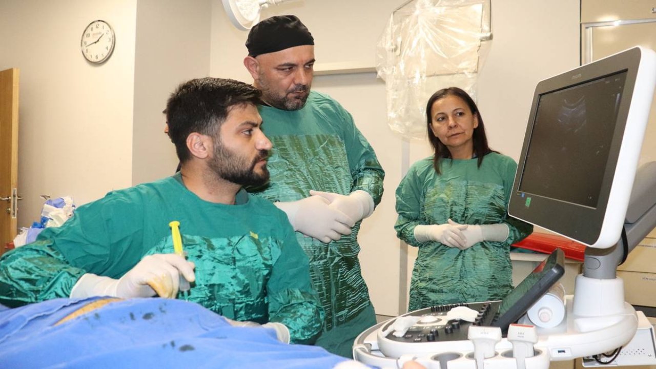 Şanlıurfa'da kanser kapalı yöntemle tedavi edildi