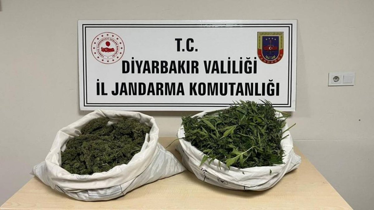 Diyarbakır Hazro’da uyuşturucu operasyonu