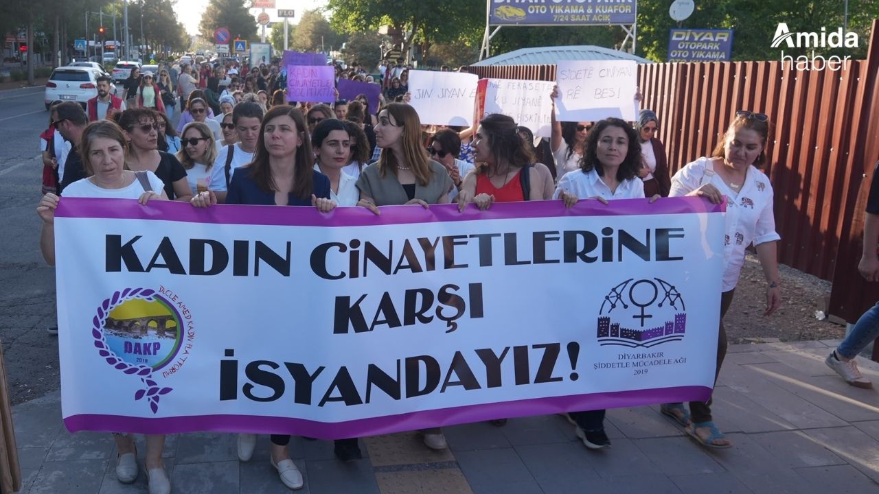 Diyarbakır'da kadınlar Gülizar için yürüdü