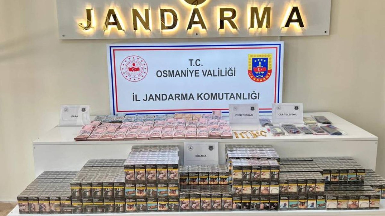70 milyon değerinde kaçak sigara ele geçirildi