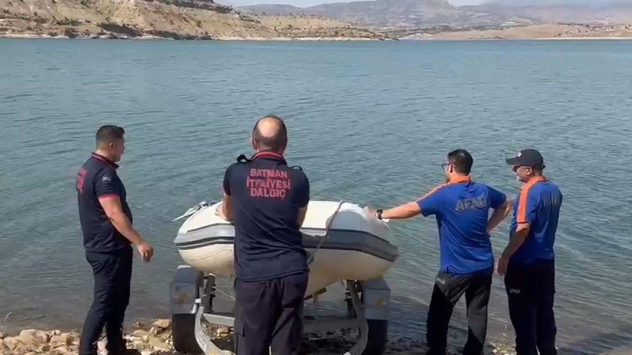 Diyarbakır’da baraj gölünde cisim ihbarı asılsız çıktı