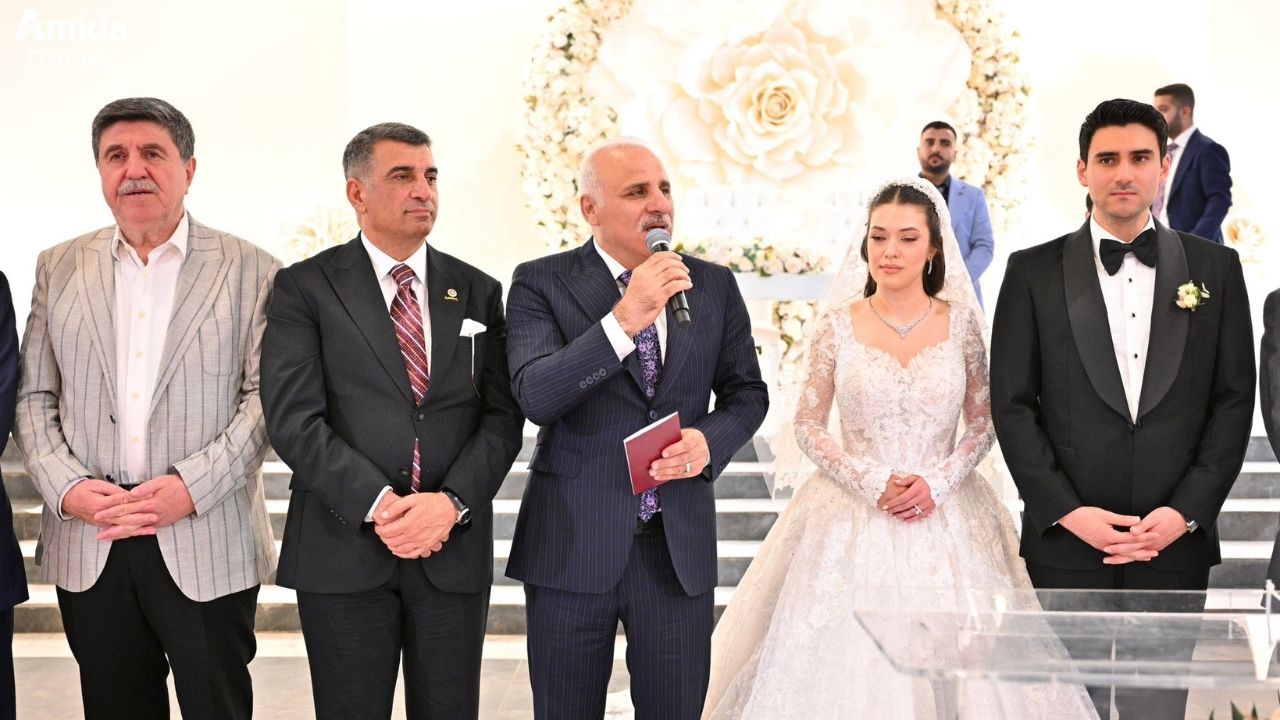 Ensarioğlu düğünü Diyarbakır siyasetini bir araya getirdi