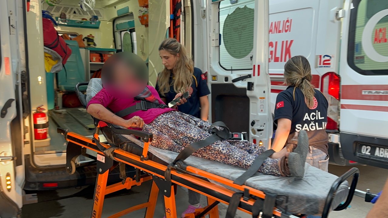 Adıyaman'da korkunç olay: Kadın taşlı saldırıda yaralandı