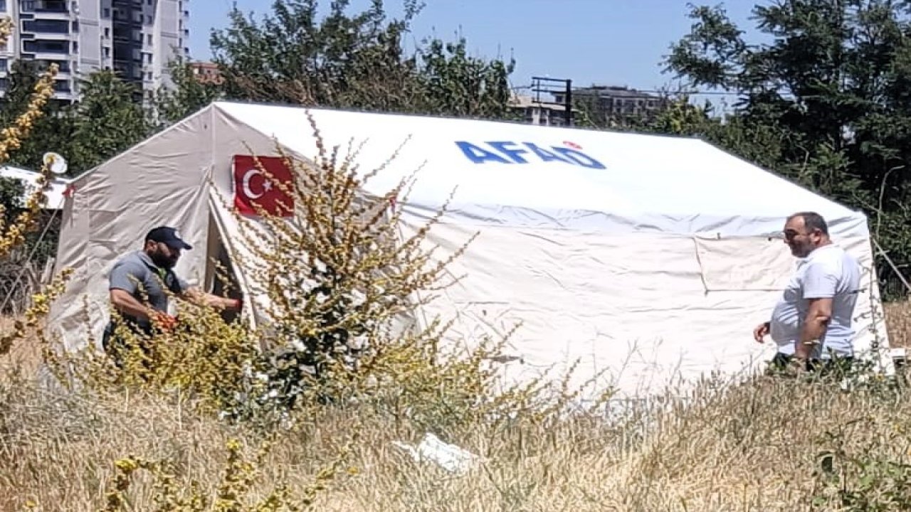 Malatya’da çadırda trajik son: Kadın ölü bulundu