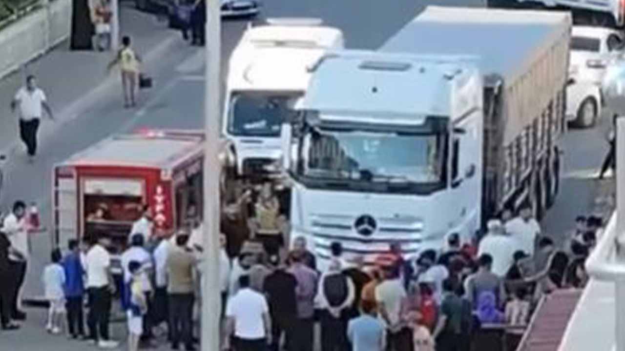 Siverek’te tır yaşlı kadına çarptı