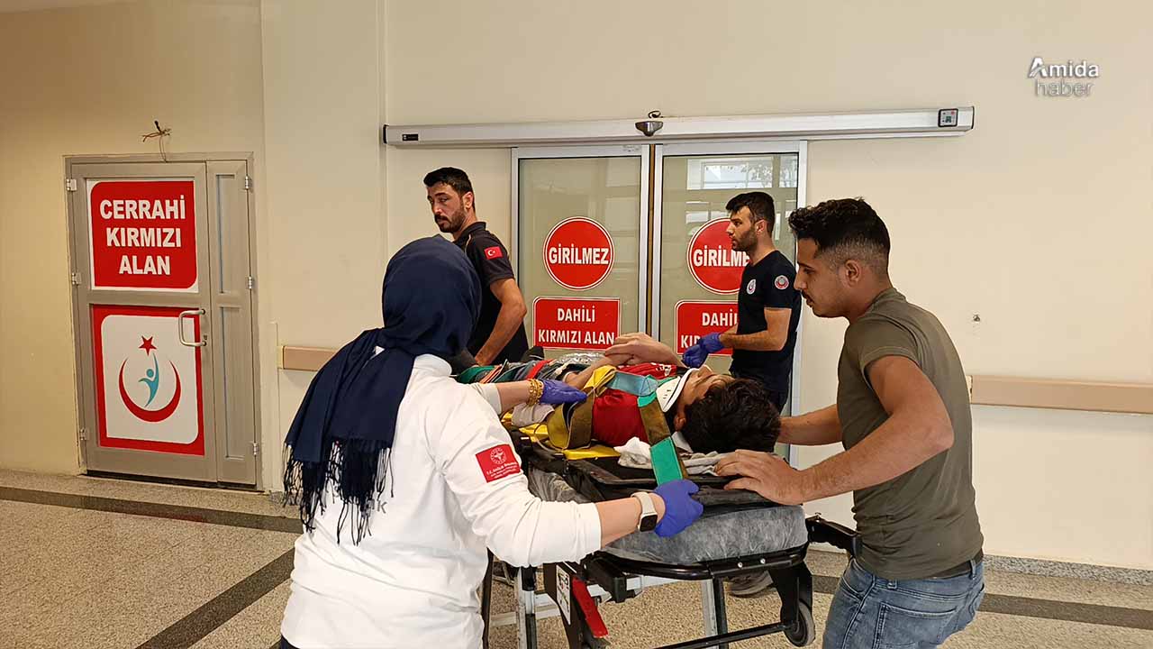 Adıyaman'da inşatta çalışan işçinin üzerine iskele parçası düştü