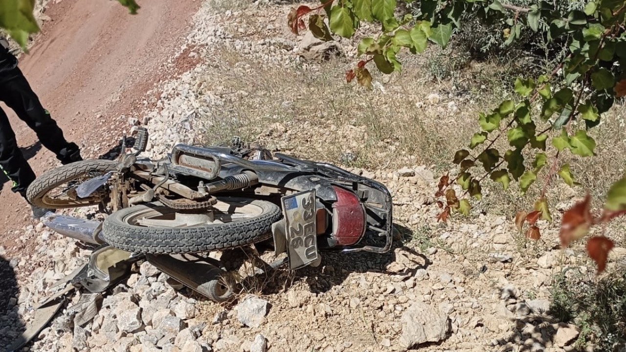 Korkutan kaza Malatya'da: Motosiklet beton mikserine çarptı