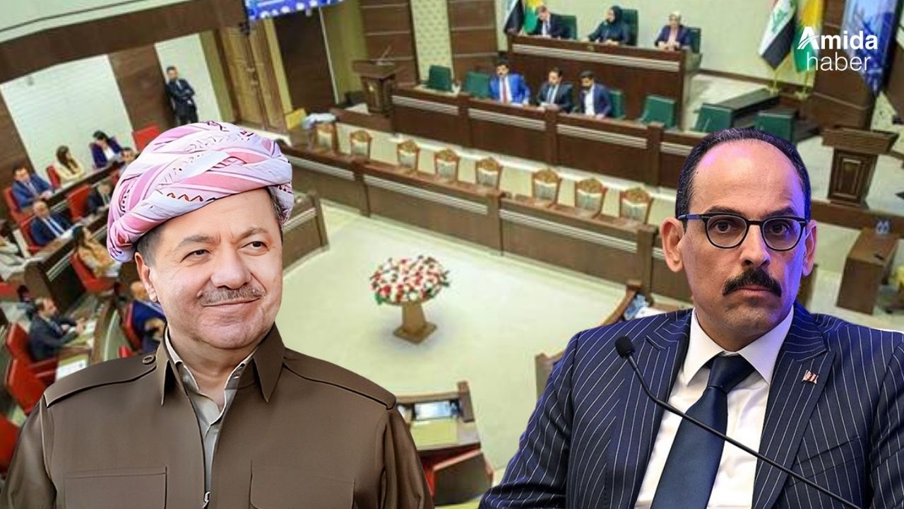 Barzani ile kritik görüşme: MİT Başkanı Kalın Erbil'de