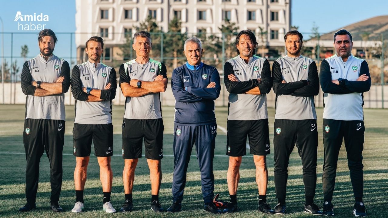 Amedspor'da teknik ekip açıklandı: Kimler var?