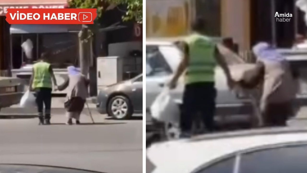 Diyarbakır’da yürekleri ısıtan görüntü
