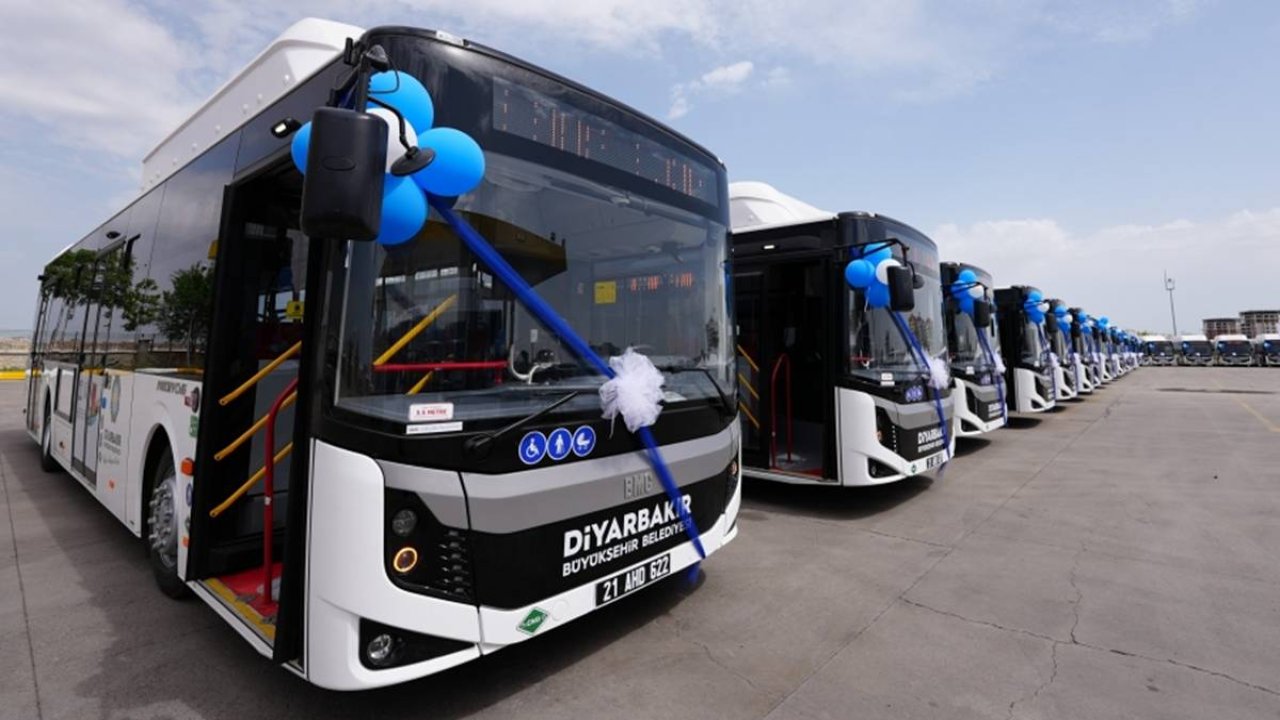 Diyarbakır'da yeni otobüs hattı hizmete girdi
