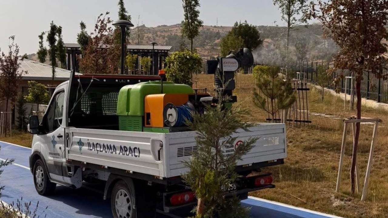 Şırnak'ta ilaçlama çalışması