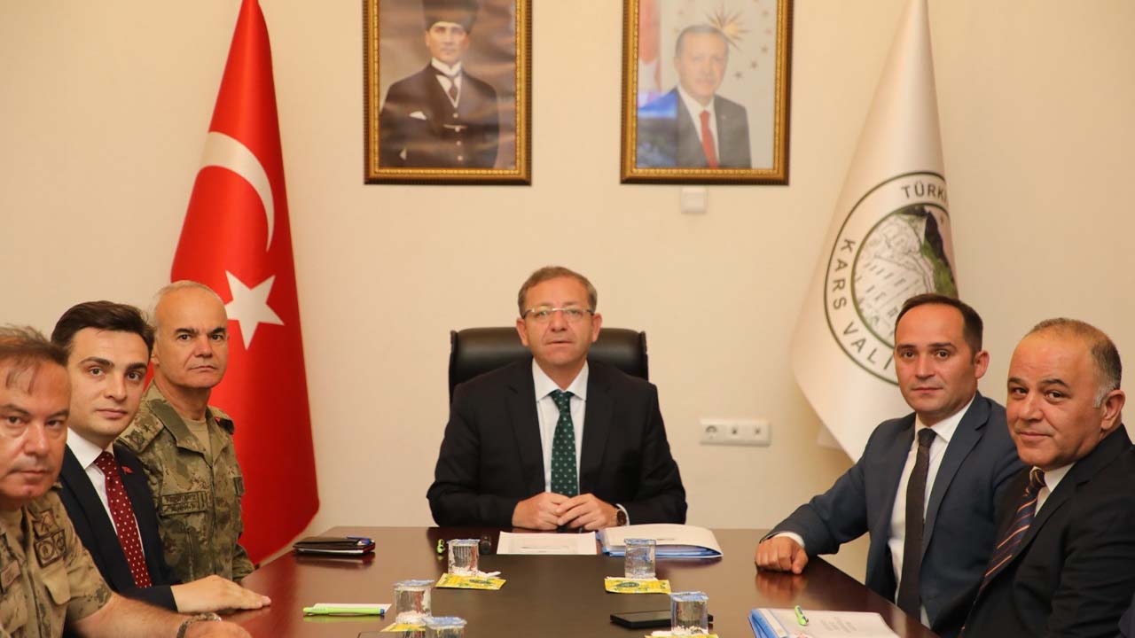 Kars’ta il güvenlik ve asayiş toplantısı gerçekleşti