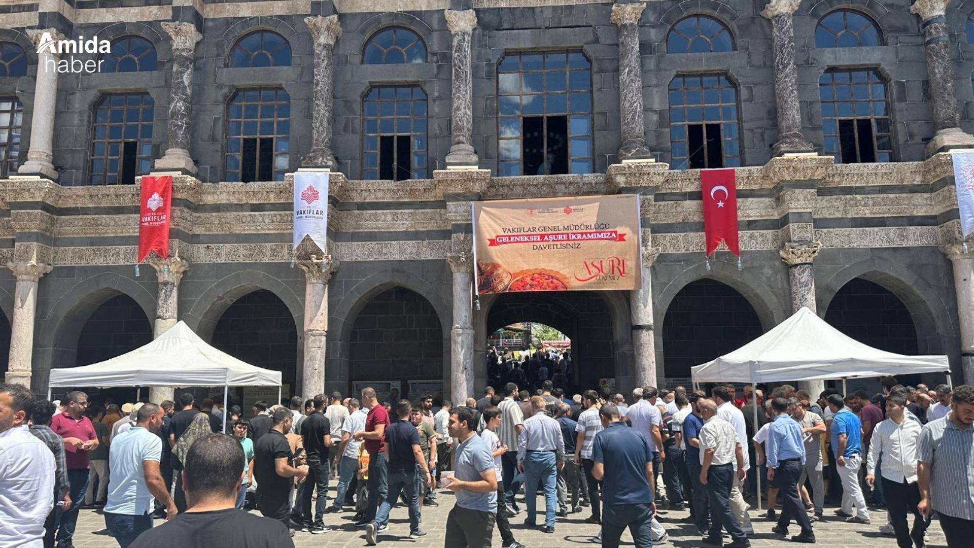 Diyarbakır’da duyan koştu: 3 bin kişiye ikram edildi