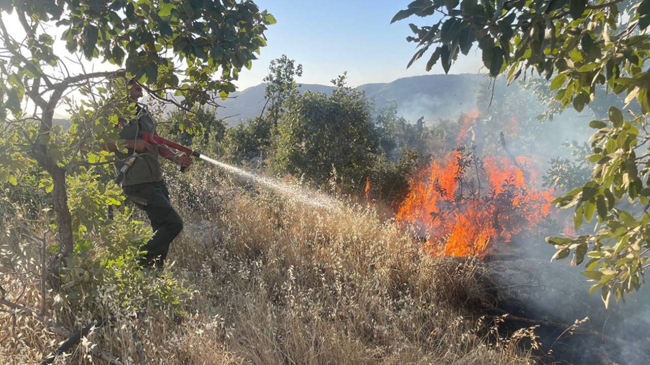 Şırnak’ta yangın 4 köyü sardı: Havadan destek