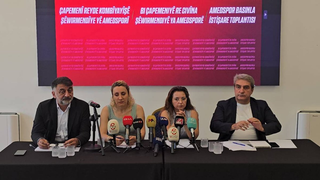 Amedspor başkanı açıkladı: İki oyuncuyu gönderdik