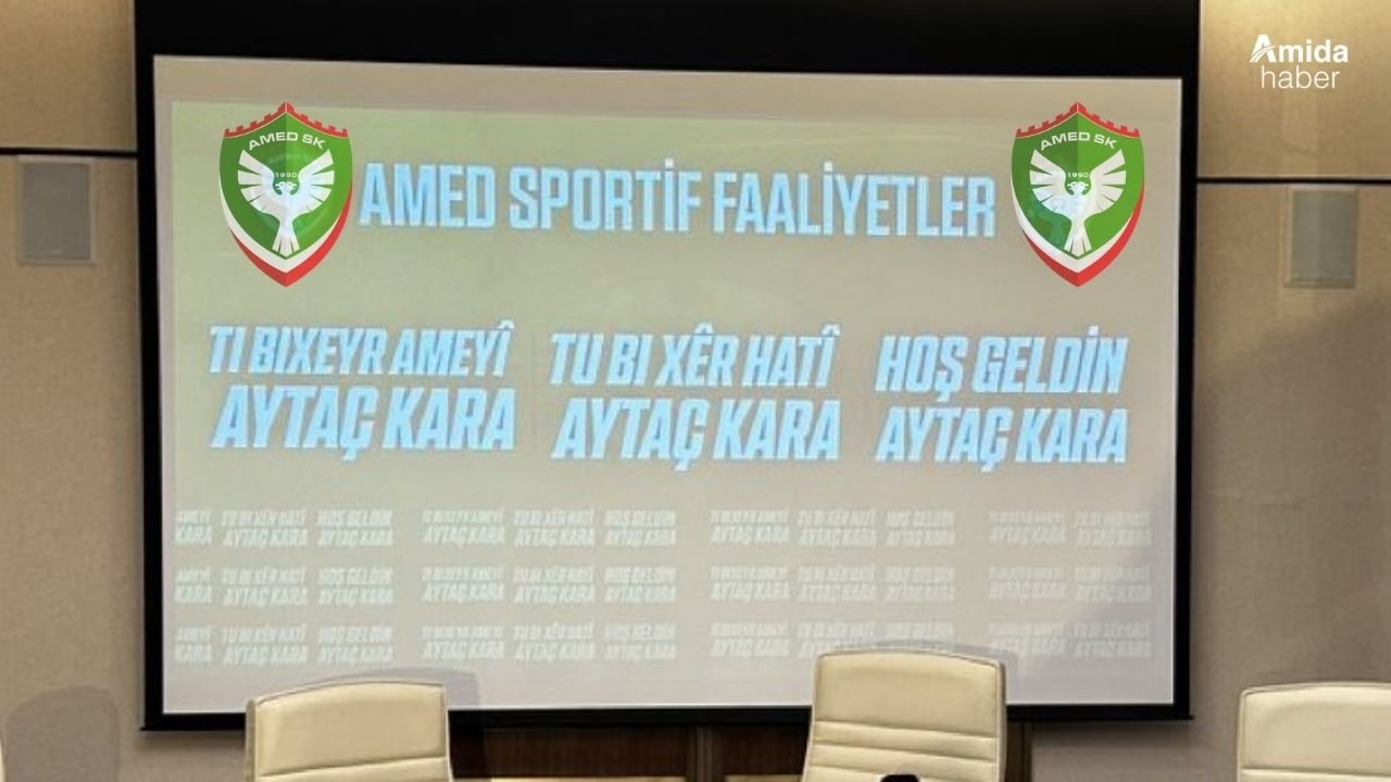 Eleştirilmişti: Amedspor bu kez Zazaca’ya yer verdi