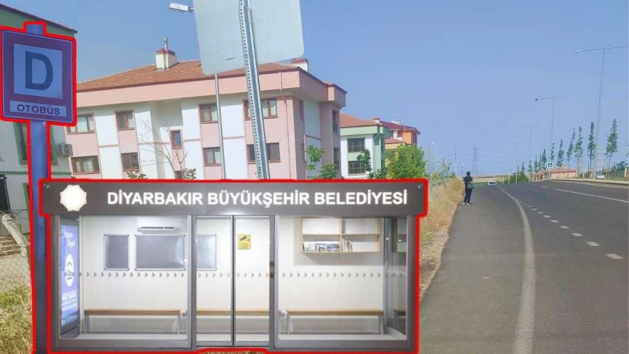 Diyarbakır’da 40 derecede durak eziyeti