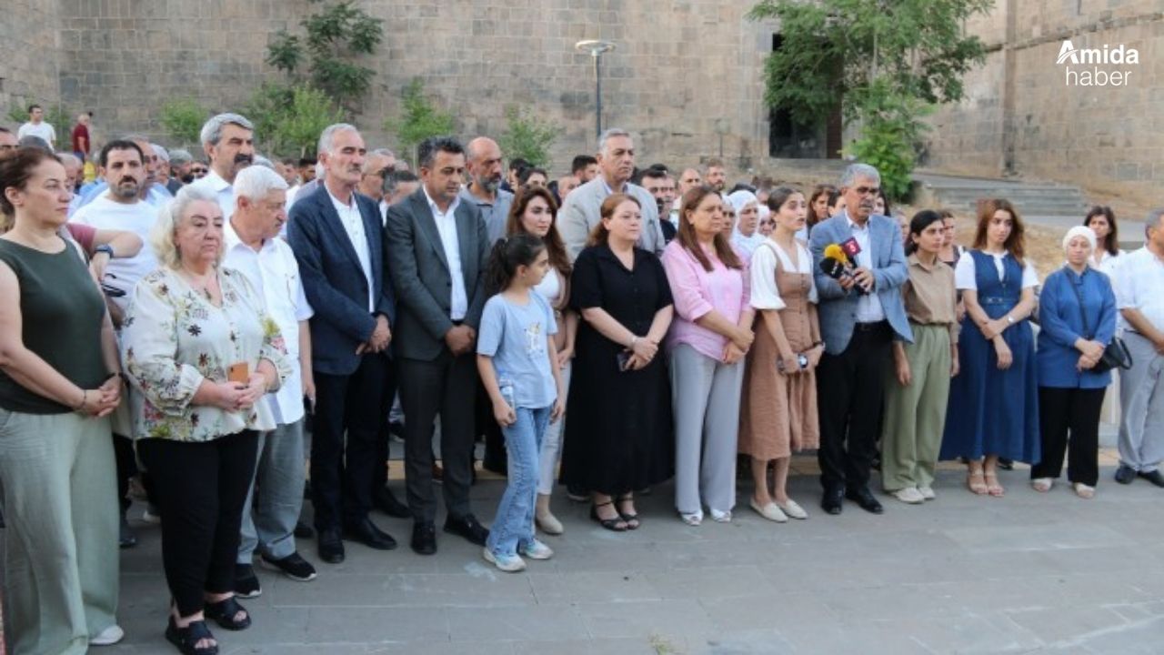 Diyarbakır’da Vedat Aydın için bir araya geldiler