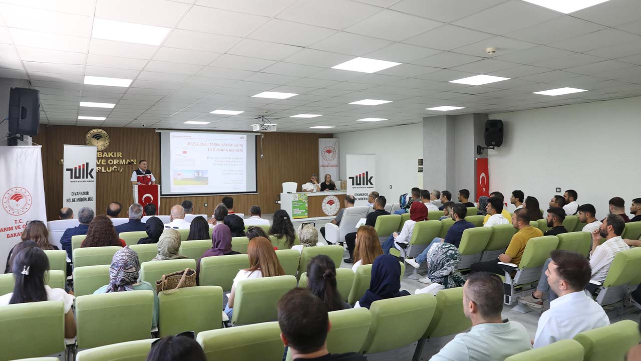 Diyarbakır'da ‘Genel Tarım Sayımı’ eğitim programı yapıldı