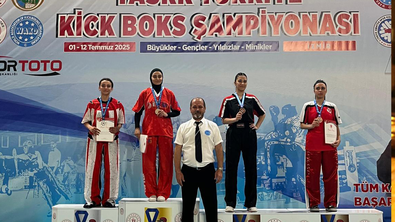 Diyarbakırlı Havin’den kick boks’ta büyük başarı