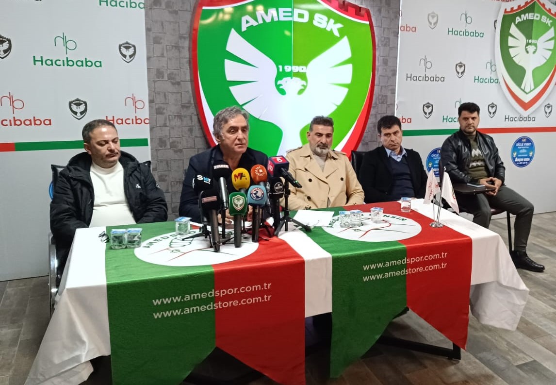 Amedspor’da bir istifa bir kadro dışı... Başkan son noktayı koydu!