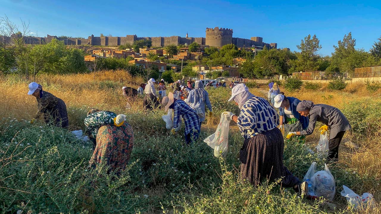 Diyarbakırlı kadınlar kapari topladı