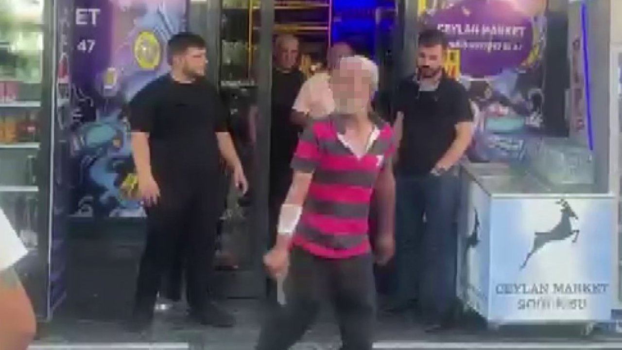 Bıçaklı şahıs Adana'da etkisiz hale getirildi