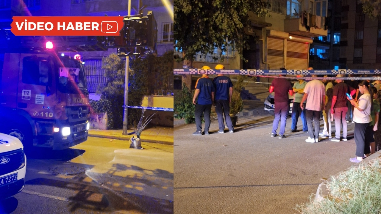 Diyarbakır’da bina alarmı: Sarsıntı nedeniyle tahliye edildi