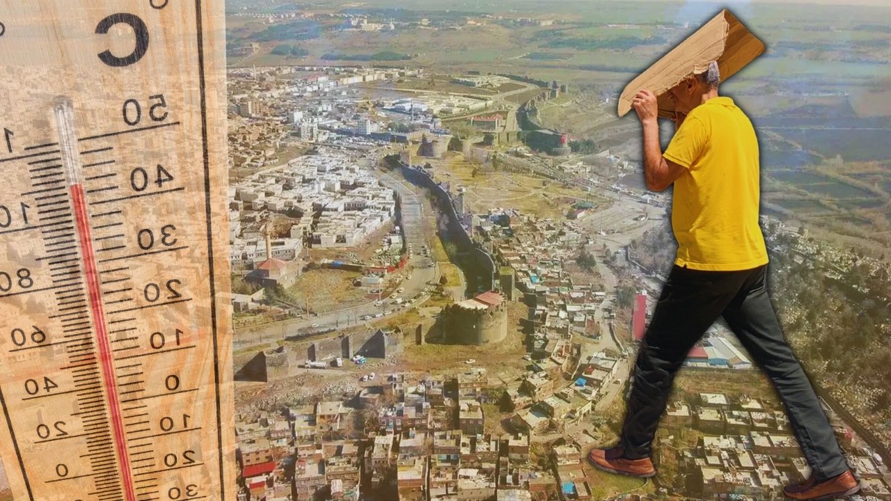 Diyarbakır’da Temmuz sıcağı rekora koşuyor