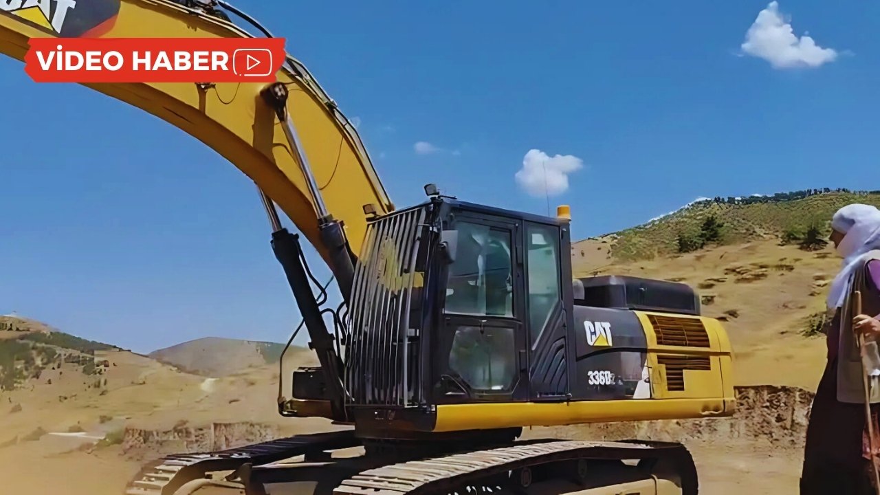 Diyarbakır’da maden protestosu: Kepçe istop etti