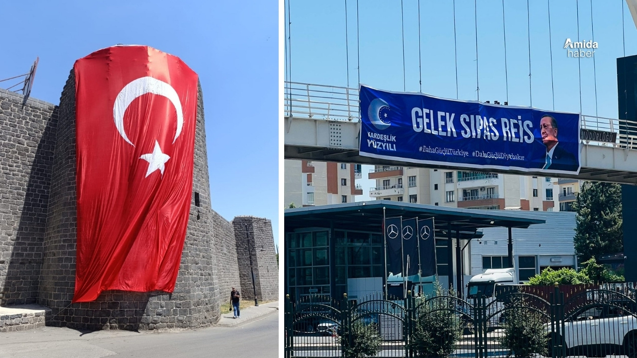 Diyarbakır’dan sürece tam destek: Önce bayrak sonra SPAS